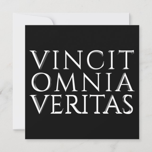 VINCIT OMNIA VERITAS - Licht (Vorderseite)