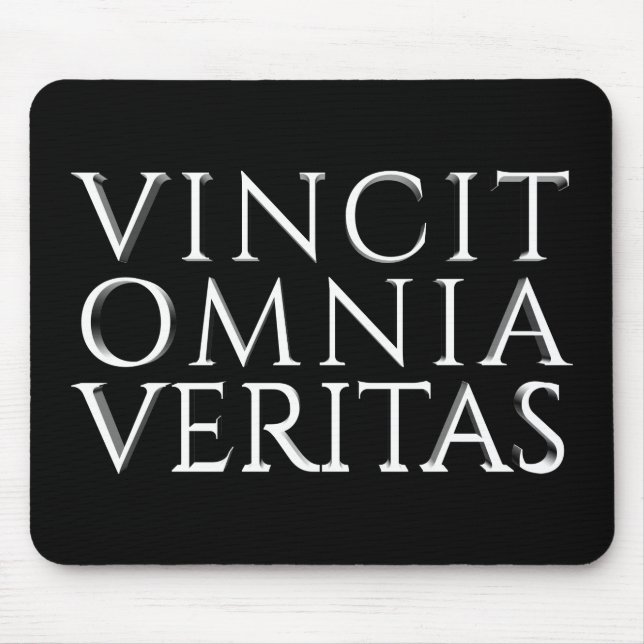 VINCIT OMNIA VERITAS MAUSPAD (Vorne)