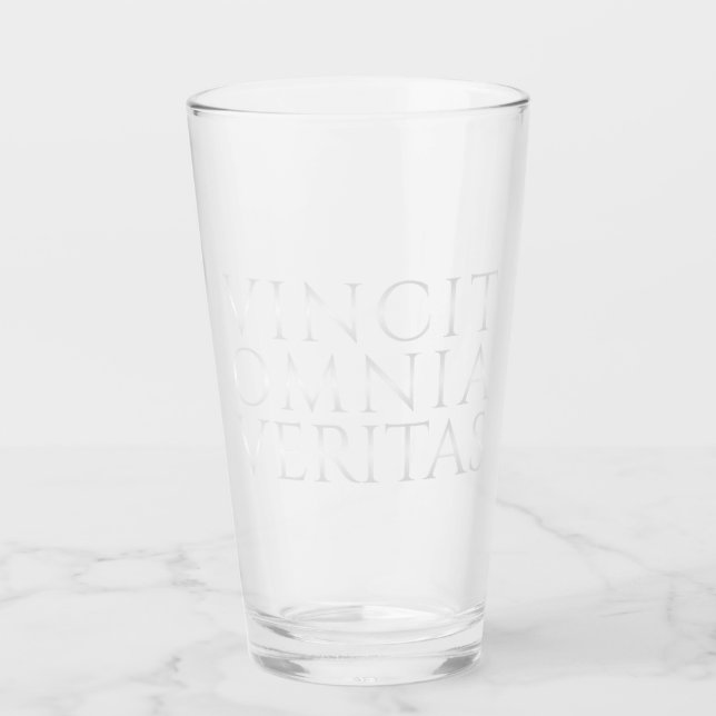 VINCIT OMNIA VERITAS - Verre clair (Devant)