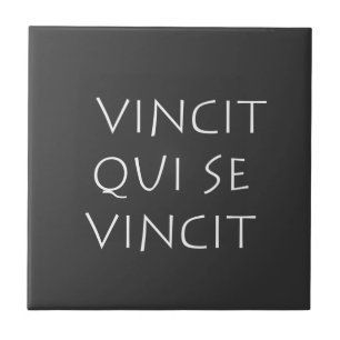 Vincit qui se vince fliese