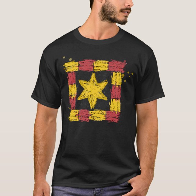 Vindheim Populace - ausgetragen T-Shirt (Vorderseite)