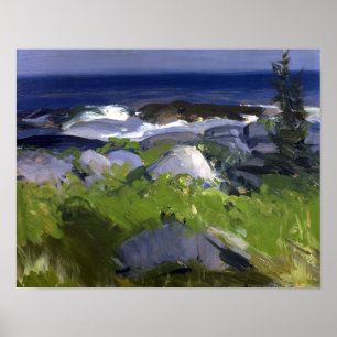 Vine Clad Shore - Bellows Poster