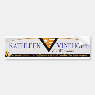 Vinehout für Wisconsin-Autoaufkleber Autoaufkleber
