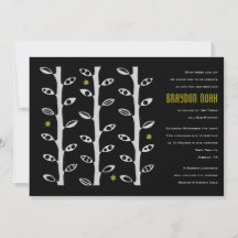 VINES Bar Bat mitzvah Invitation