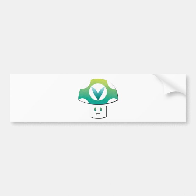 Vinesauce Pilz Autoaufkleber (Vorne)