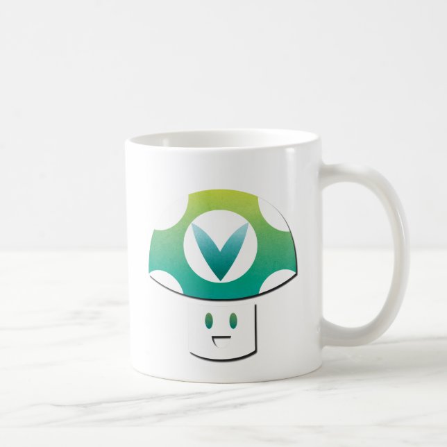 Vinesauce Pilz Kaffeetasse (Rechts)