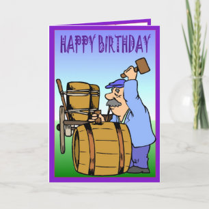 Vineyard birthday karte