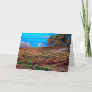 Vineyard / Wine Thank You Card Dankeskarte