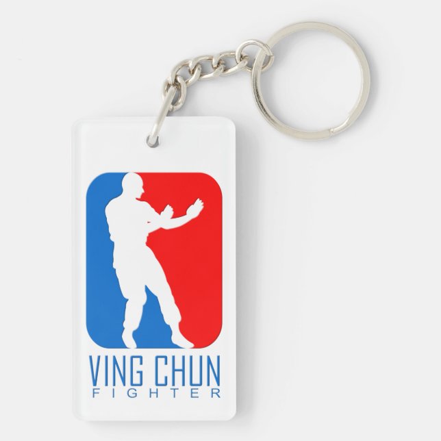 Ving Chun Fighter - Ip Man Linage Schlüsselanhänger (Rückseite)