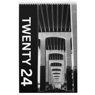 Vingt-quatre Noirs et Blancs - Calendrier