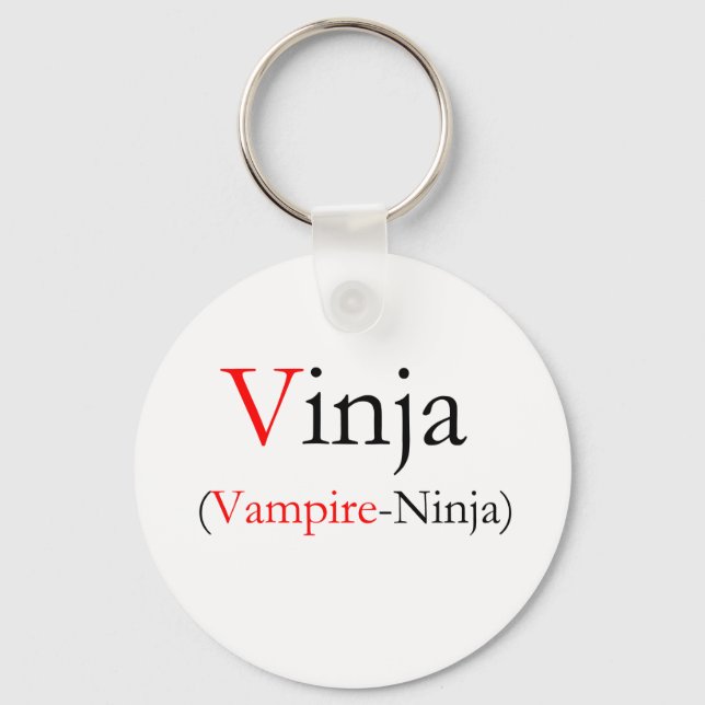 Vinja - Vampire Ninja Schlüsselanhänger (Vorderseite)