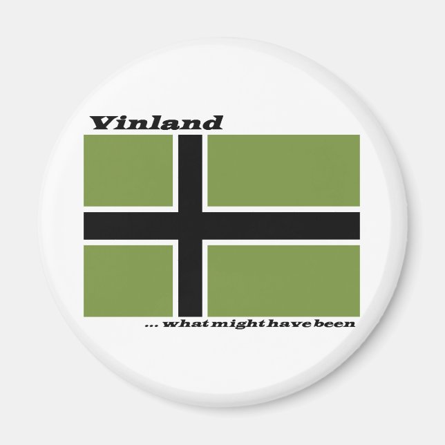 Vinland Flag - Was hätte sein können Magnet (Vorne)