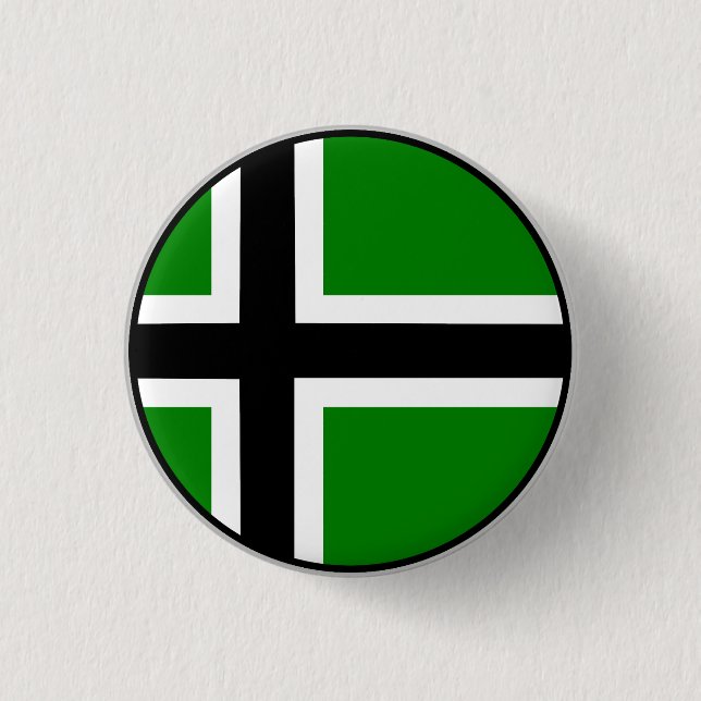 Vinland-Flagge Button (Vorderseite)