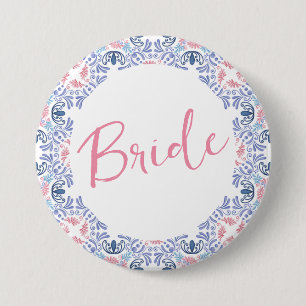 Vino Before Vows Junggeselinnen-Abschied Button