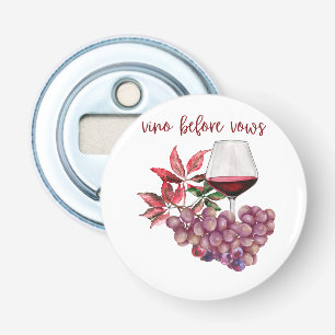 Vino Before Vows Junggesellinnenabschied Design Flaschenöffner