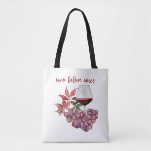 Vino Before Vows Junggesellinnenabschied Design Tasche