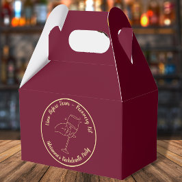 Vino Before Vows Recovery Kit Bachelorette Geschenkschachtel