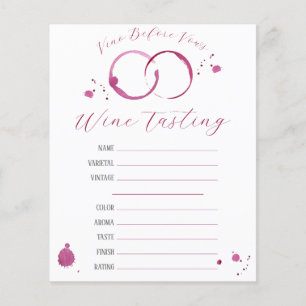 Vino Before Vows, Wein-Degustations-Brautparty