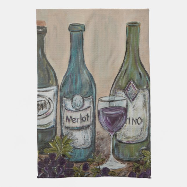 Vino II Küchentücher (Vertikal)