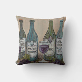Vino Throw Pillow Kissen
