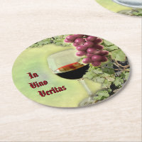 Vino Veritas Paper Untersetzer