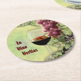 Vino Veritas Paper Untersetzer