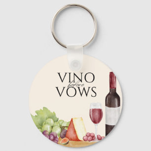 Vino vor dem Eheversprechen - Charcuterie-Board Ju Schlüsselanhänger