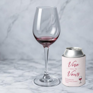 Vino Vor den Vows Brautparty/Bachelorette Dosenkühler