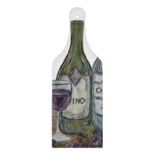 Vino Weinflasche - Schneidebrett
