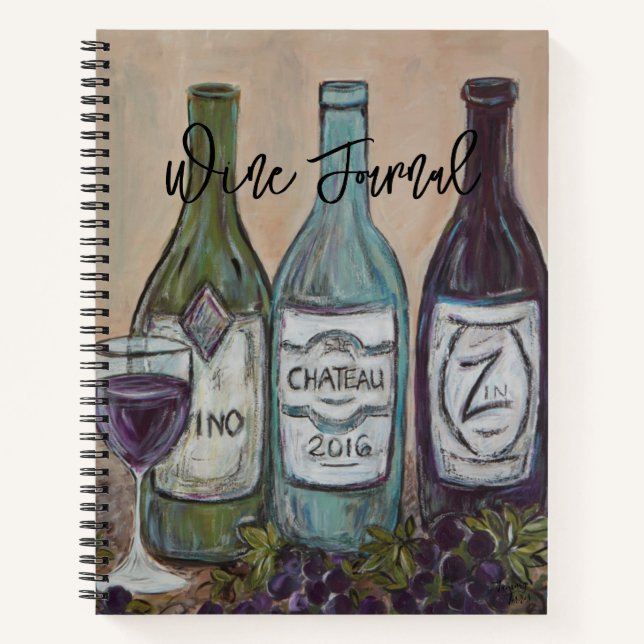 Vino Wine Tasting Journal (Devant)