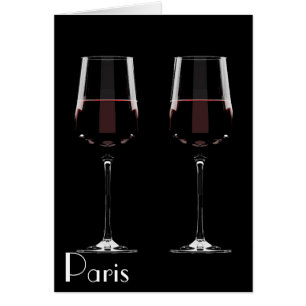 Vins avec vin rouge sur noir