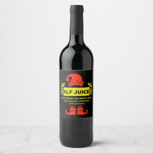 Vins De Noël Et Vins Étincelants Étiquettes