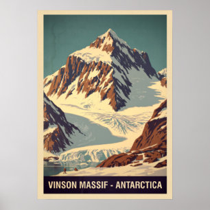 Vinson Massif Antarktis V05 Poster