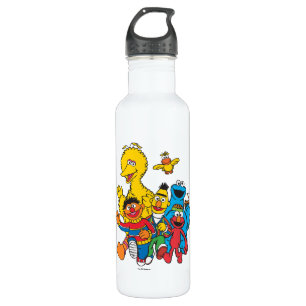 Vintag 123 Sesamstraße Edelstahlflasche