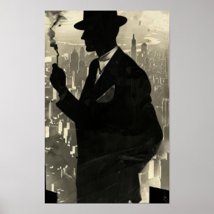 Vintag 1922 Rich Man's Car Poster