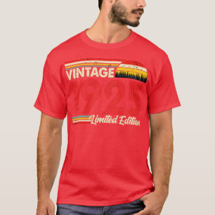 Vintag 1925 Geburtstag Shirt Limited Edition 1925