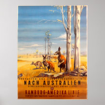 Vintag (1930er) HAPAG Cruise Line Travel