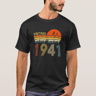 Vintag 1941 Made in 1941 82 nd Birthday 82 Year O T-Shirt