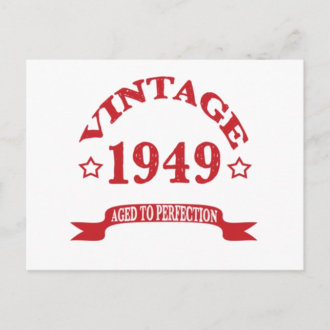 Vintag 1949 Alter bis Infektion Postkarte (Vorderseite)