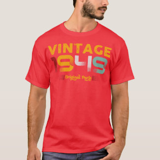 Vintag 1949 Geburtstagsgeschenk der Originalteilef T-Shirt