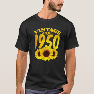 Vintag 1950 Jahre alt 70. Geburtstag Geschenke Son T-Shirt