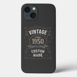 Vintag 1950 limitierte Auflage kundenspezifisch Case-Mate iPhone Hülle