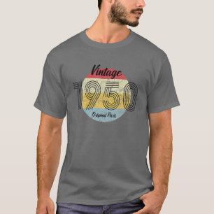 Vintag 1950 Originalteile, 72. Geburtstag für Männ T-Shirt