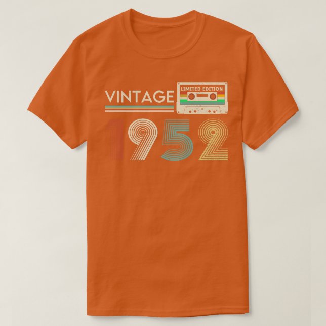 Vintag 1952 Kassette T-Shirt (Design vorne)