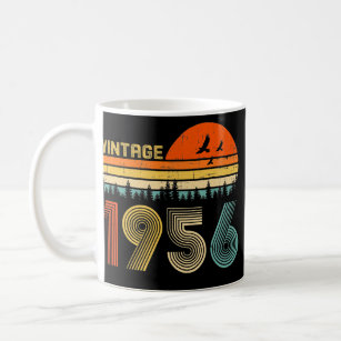 Vintag 1956 66. Geburtstagsgeschenk Männer Frauen  Kaffeetasse