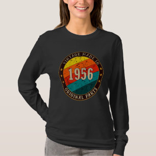 Vintag 1956 Originalteile Geburtstag T-Shirt