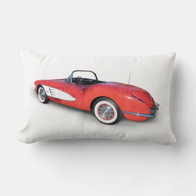 Vintag 1960 Korvette Lendenkissen (Vorderseite)