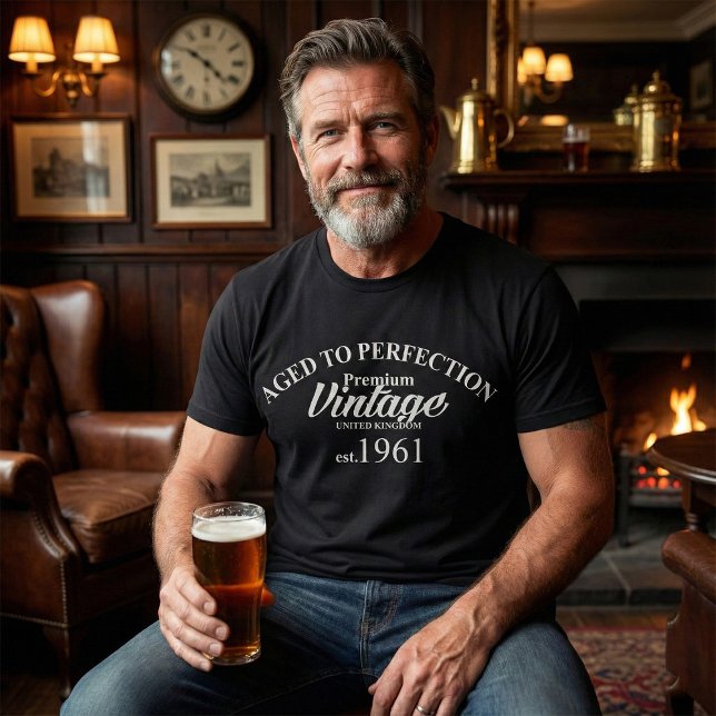 Vintag 1961 Alter bis Perfektion Premium T-Shirt (Von Creator hochgeladen)