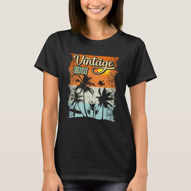 Vintag 1961 T-Shirt (Vorderseite)