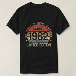 Vintag 1962, 62 Jahre Phantastisch, 62 Tage T-Shirt
